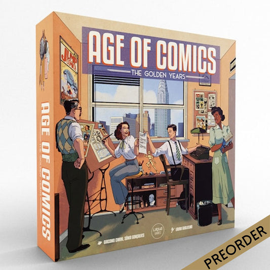 Kickstarter Age of Comics: The Golden Years Standard Edition