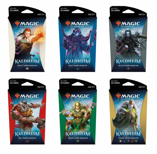 Magic Kaldheim Theme Boosters (Set of 6) MTG