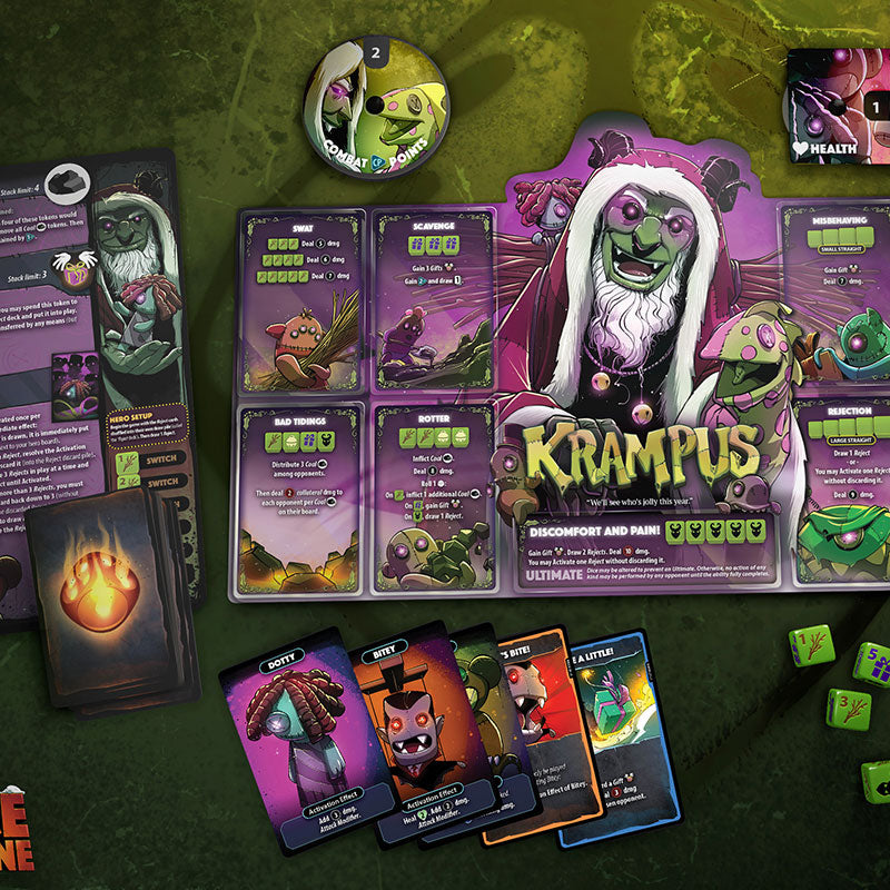 Kickstarter Dice Throne: Santa vs Krampus Battle Box