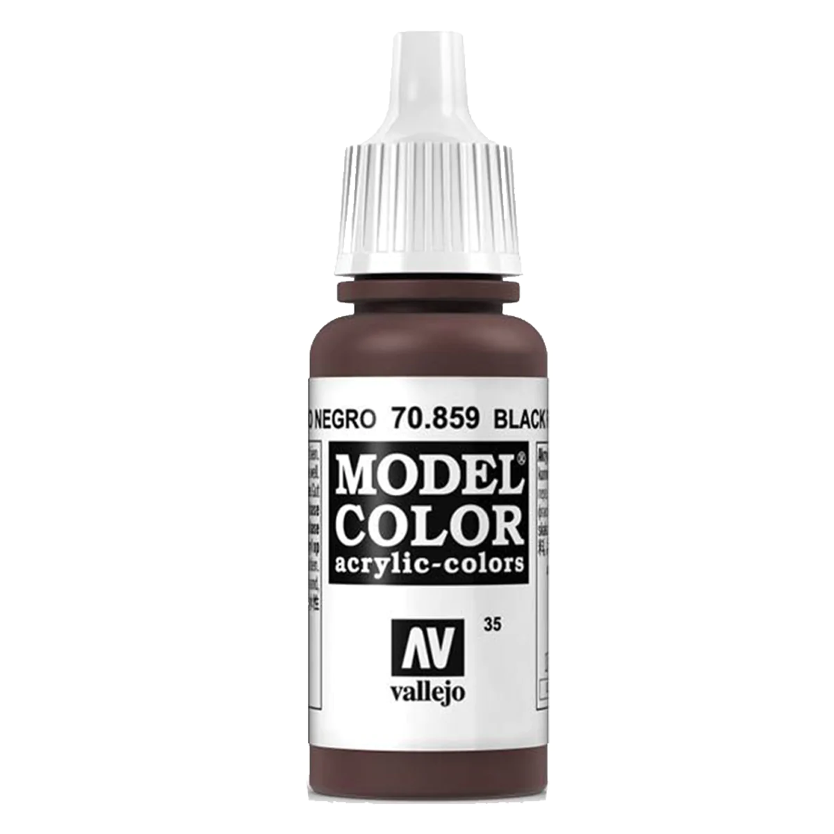 Vallejo Model Colour - Black Red 17 ml