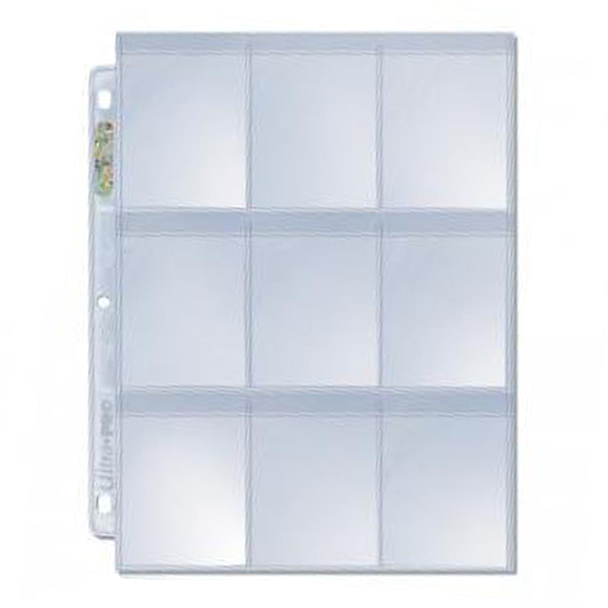 ULTRA PRO Platinum series 9-Pocket Secure Pages 3 Holes Album Sleeves