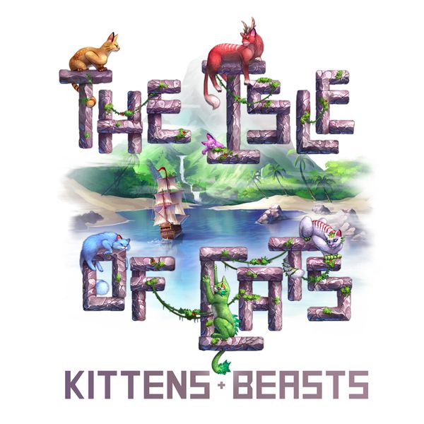Kickstarter The Isle of Cats Kittens and Beasts Expansion