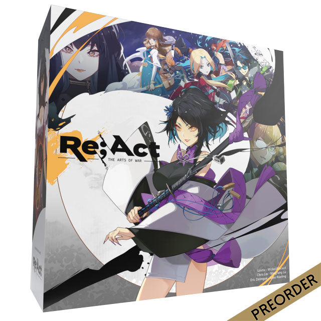 Kickstarter Re;Act The Arts of War Deluxe Edition