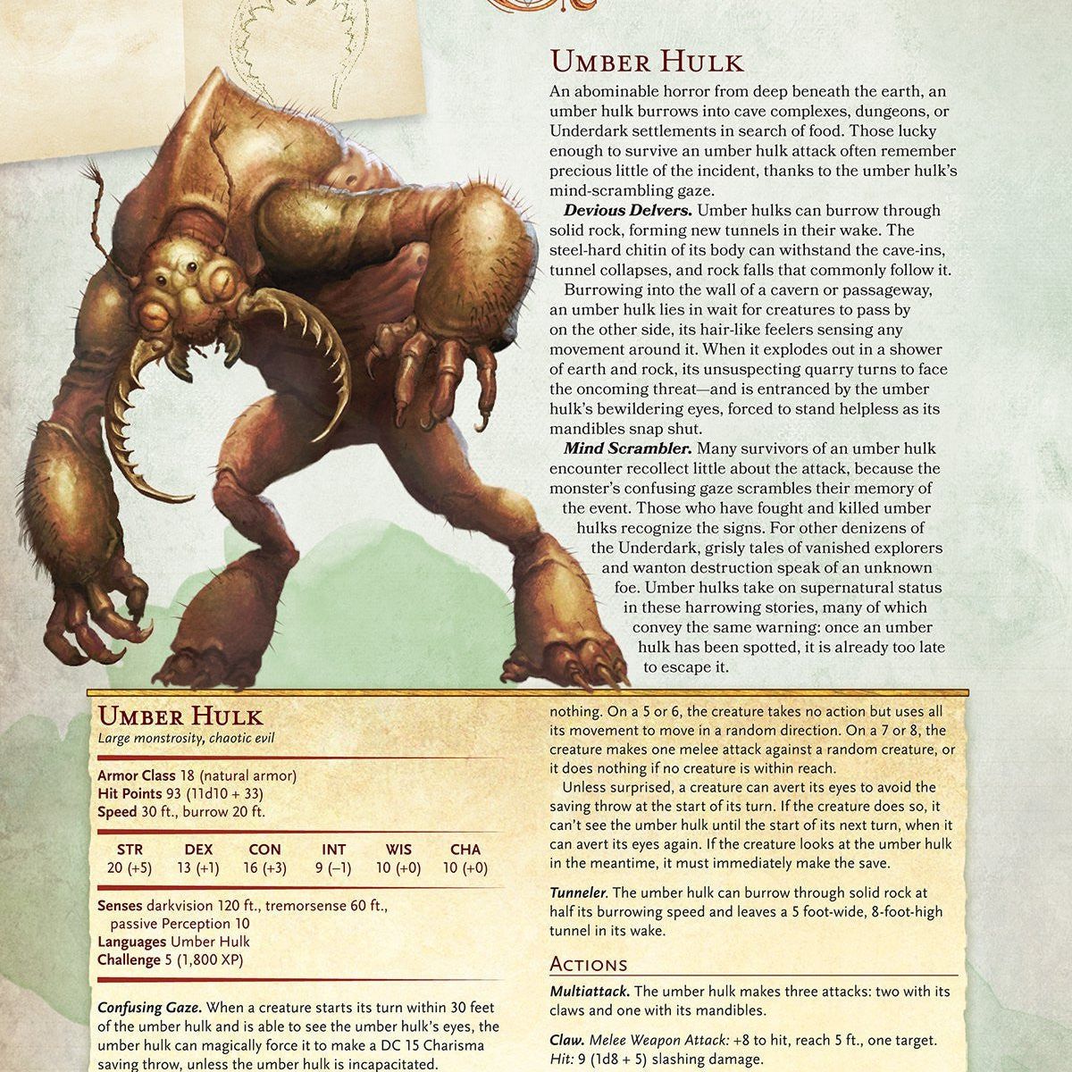 Dungeons & Dragons Monster Manual 5th Edition